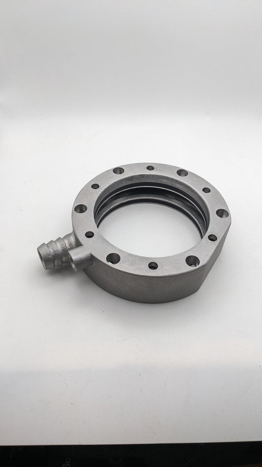 Bearing Chilling Coolant Ring With Air Blast